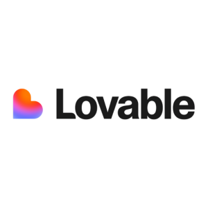 Logo Lovable.dev pour la création